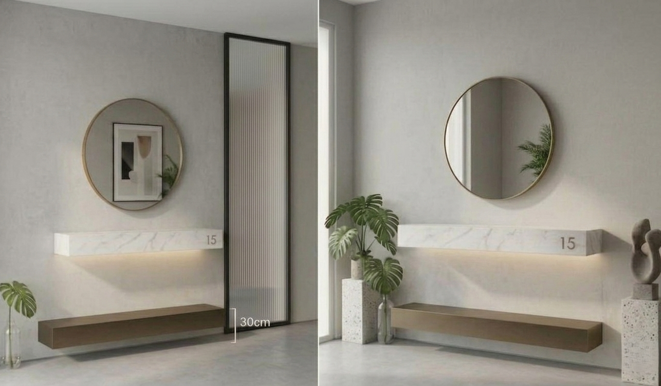 SPIRO CONSOLE 100 & MIRROR