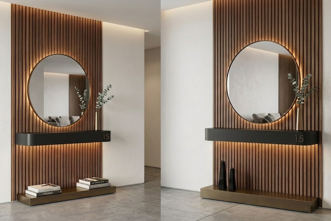 SPIRO EG CONSOLE - STRIPE 100 & MIRROR