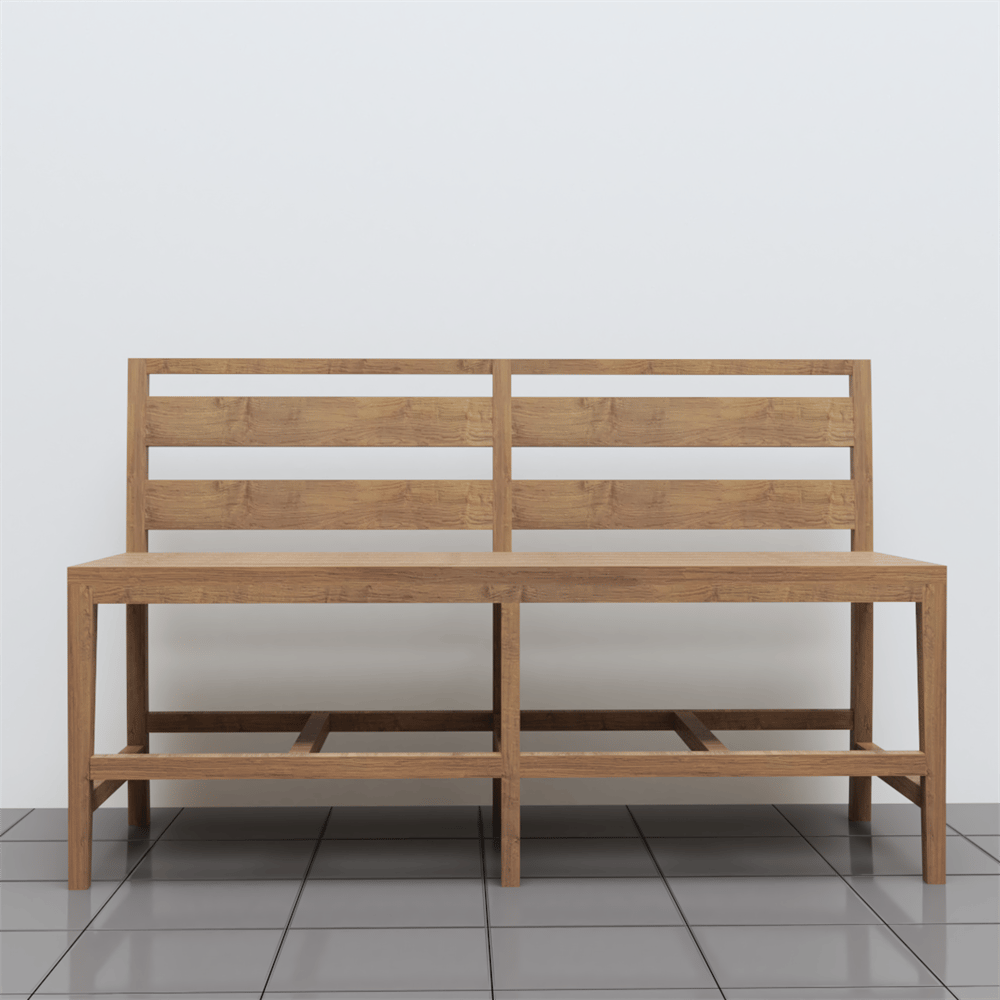 THREE SEATER KIDS WOODEN CHAIR