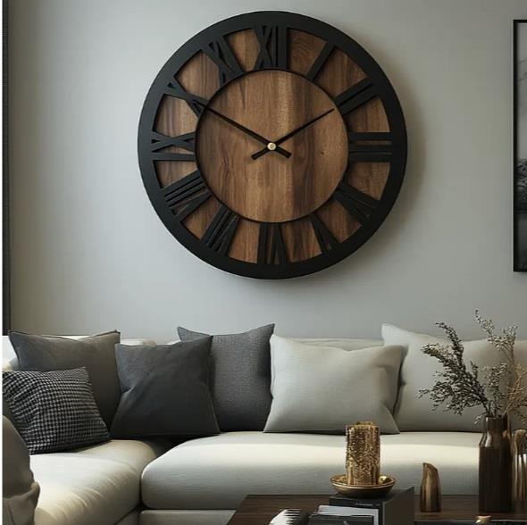 VINTAGE ARTISTIC WALL CLOK