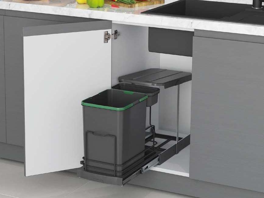 WASTE BIN 16+1 LTT 40D S-2391A