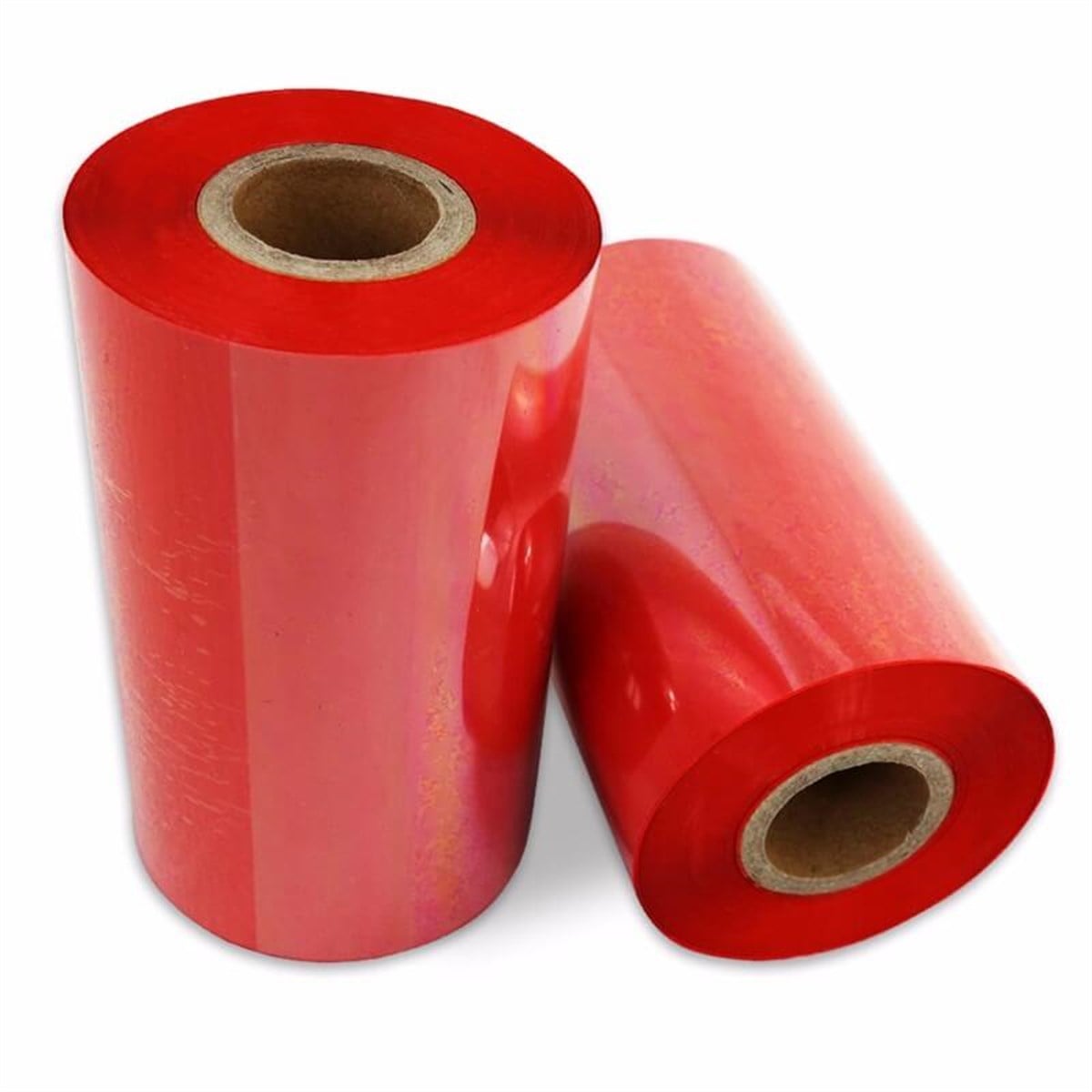 110mm x 300 Metre Kırmızı Wax Ribon