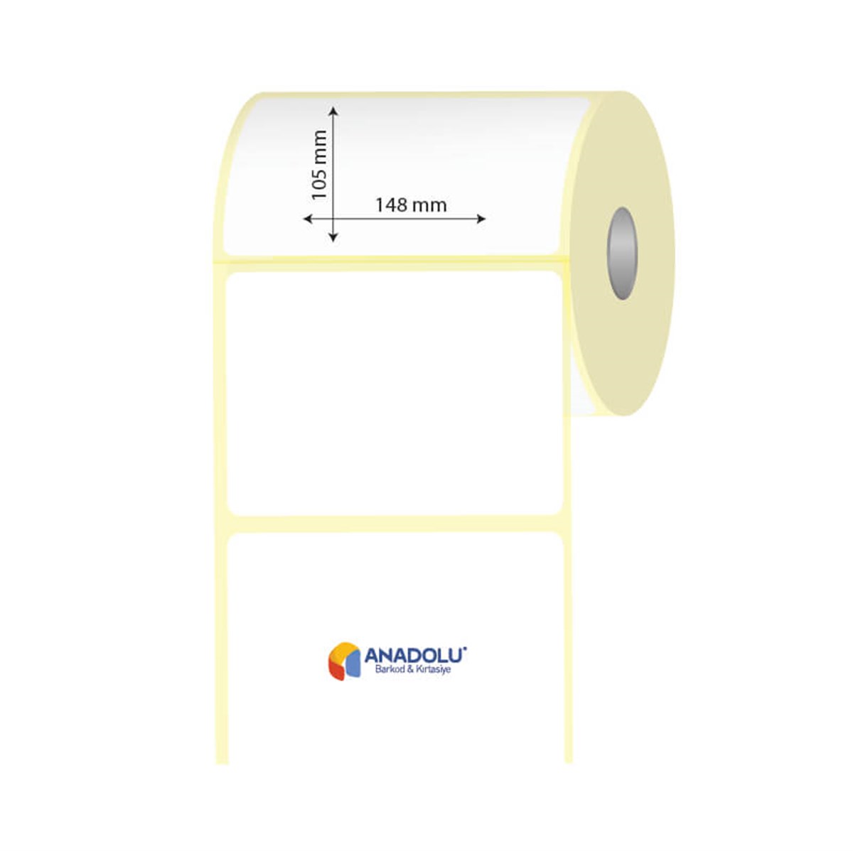 148mm x 105mm Kuşe Etiket