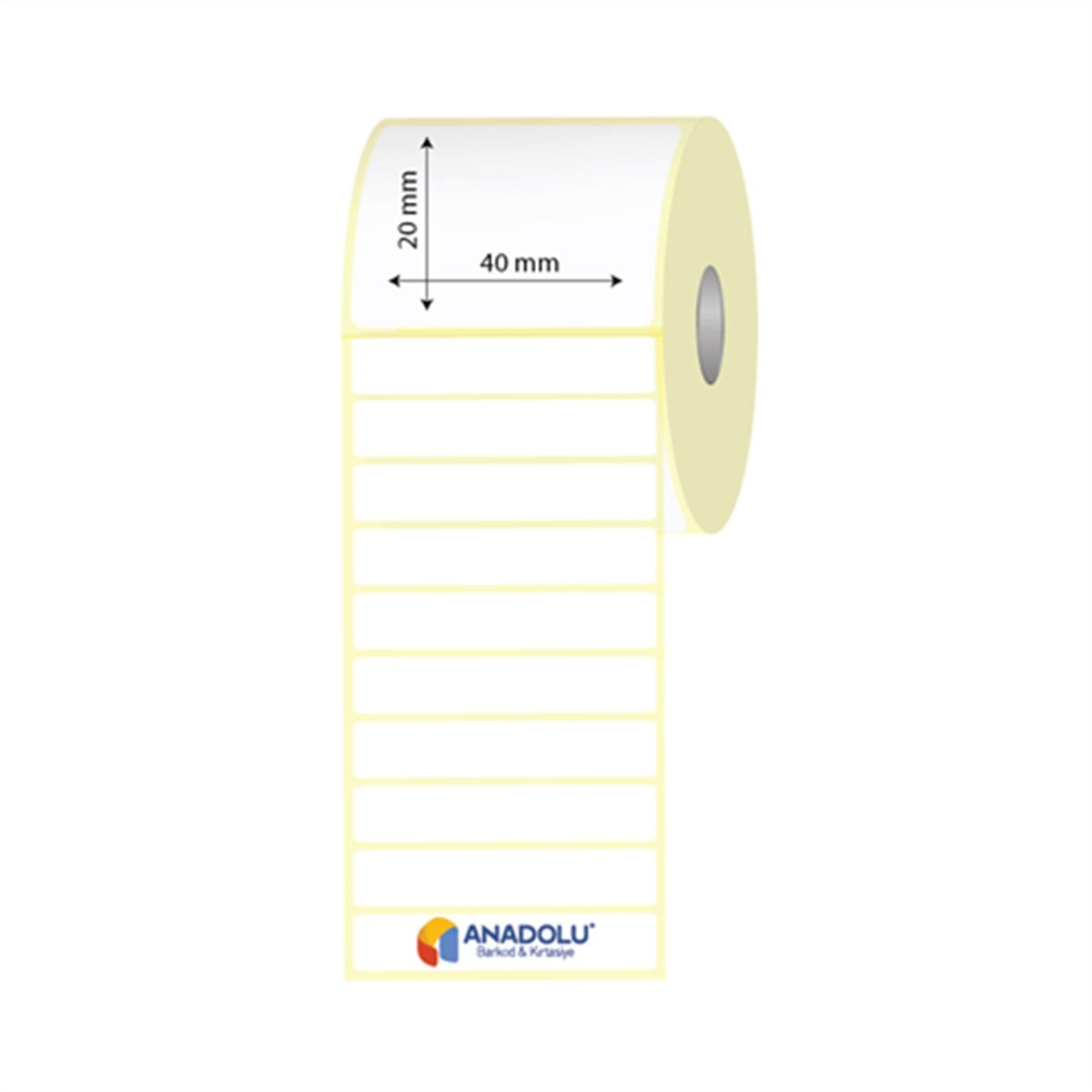 40mm x 20mm Termal Etiket