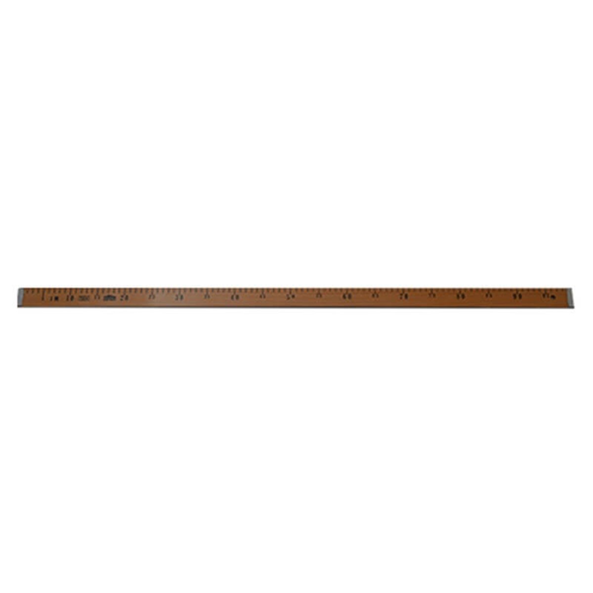 Ahşap Manifatura Cetveli Demirli 1 Metre (100cm)