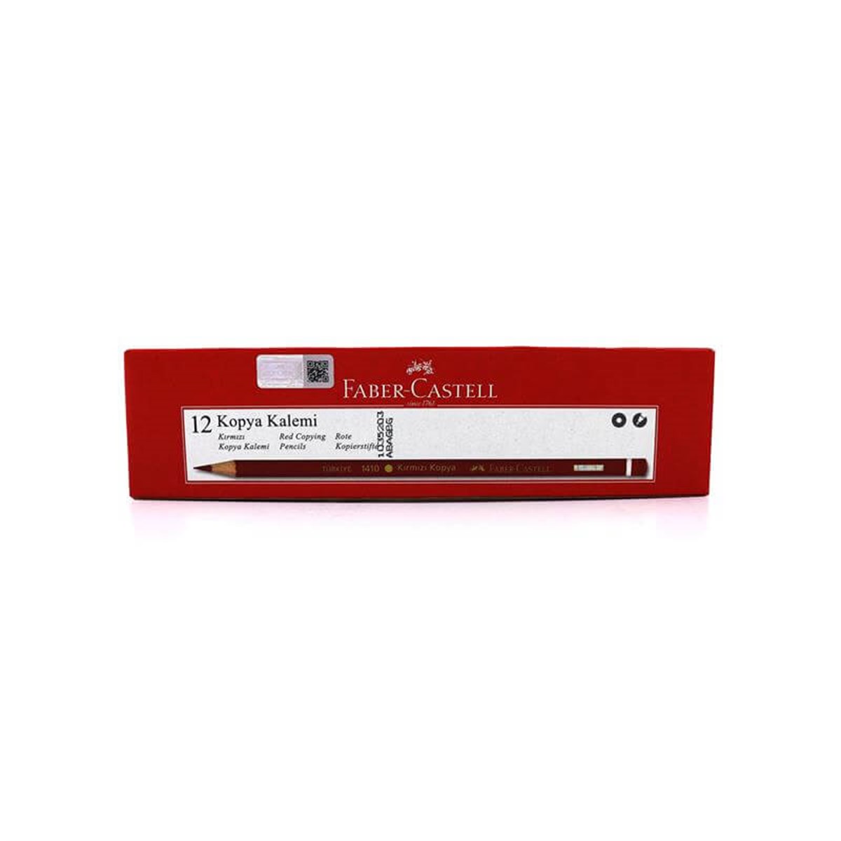 Faber Kırmızı Kopya Kalemi 1410