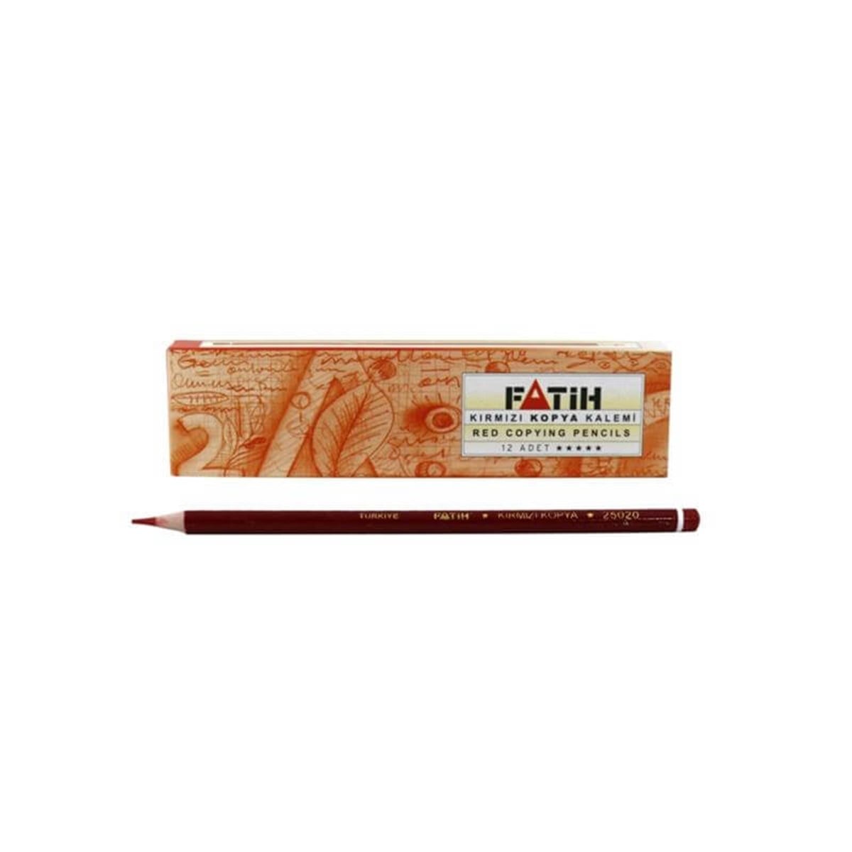 Fatih Kırmızı Kopya Kalemi 25020