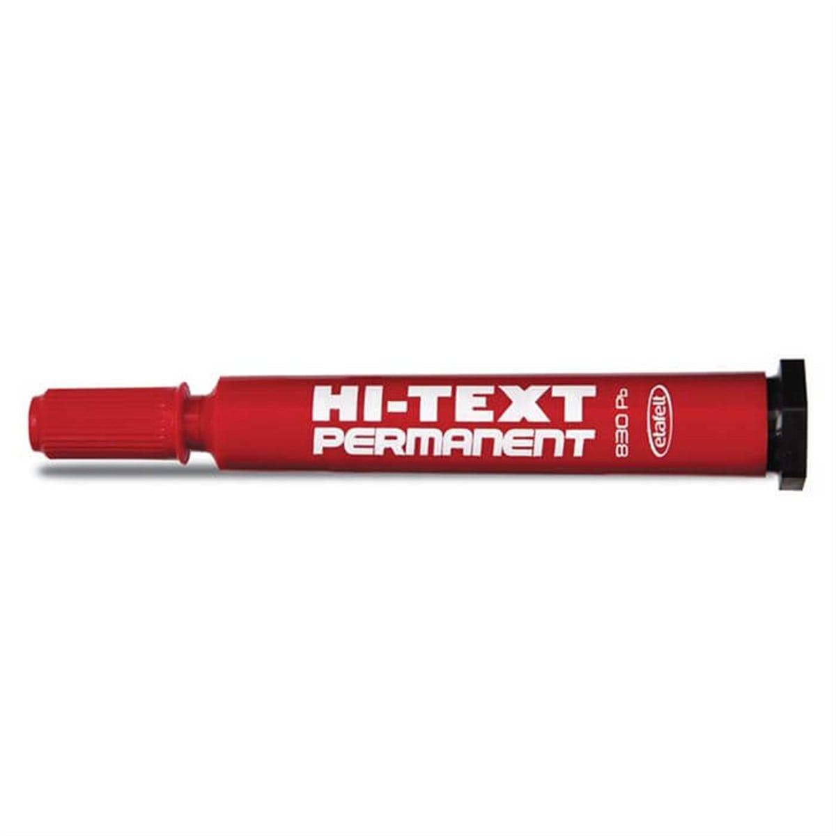 Hı-Text 830 Pb Kırmızı Yuvarlak Uç Koli Kalemi