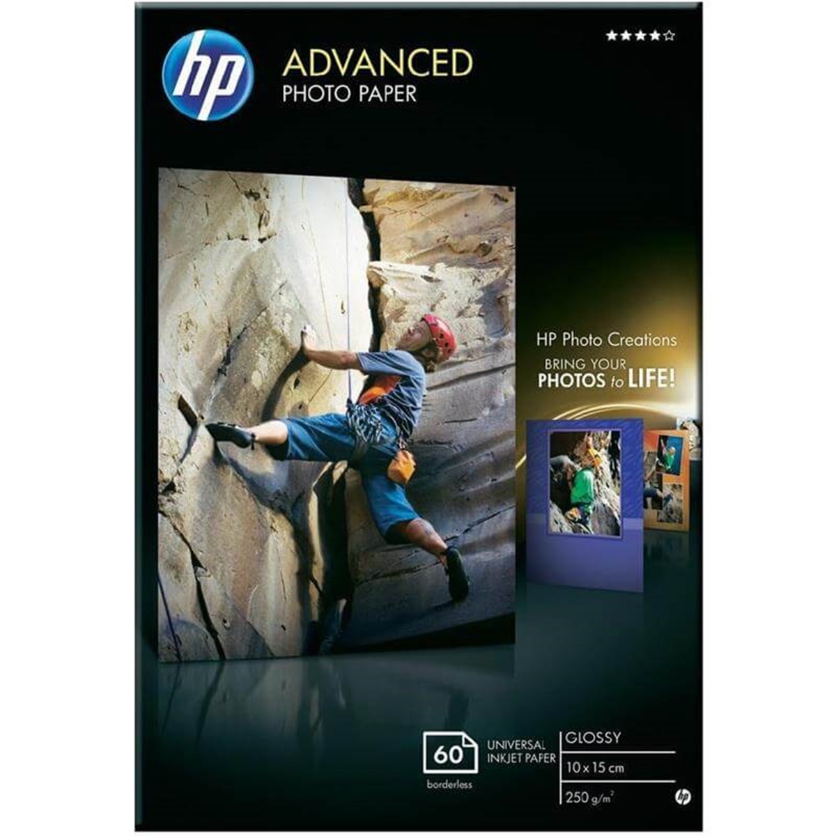 Hp Q8008A Fotoğraf Kağıdı 10X15 Glosy 60 Lı