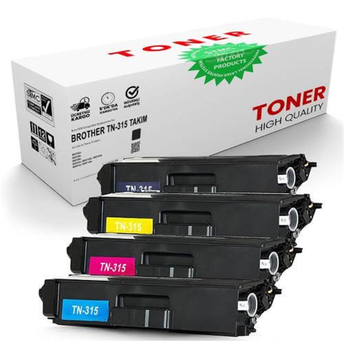 MUADİL TONER (İNKWELL BROTHER TN315/TN325 ) BK CMY