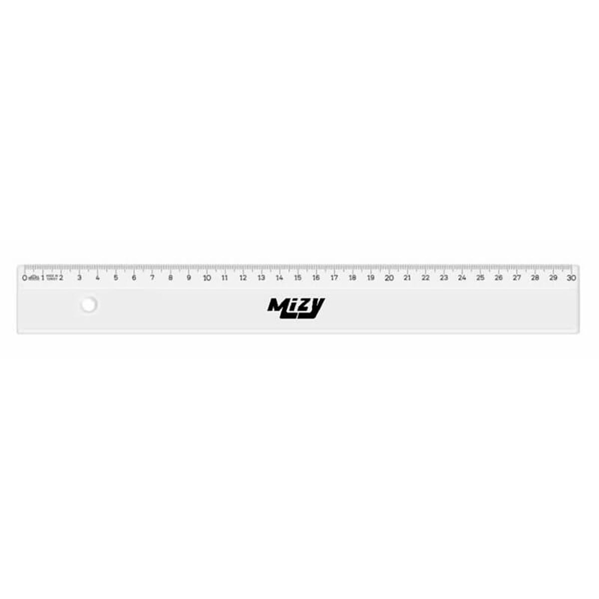 Şeffaf Plastik Cetvel 30cm