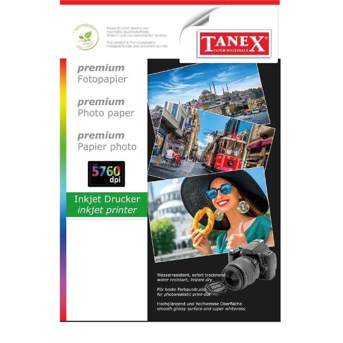 Tanex A4 150 Gr. Fotoğraf Kağıdı 25 Li