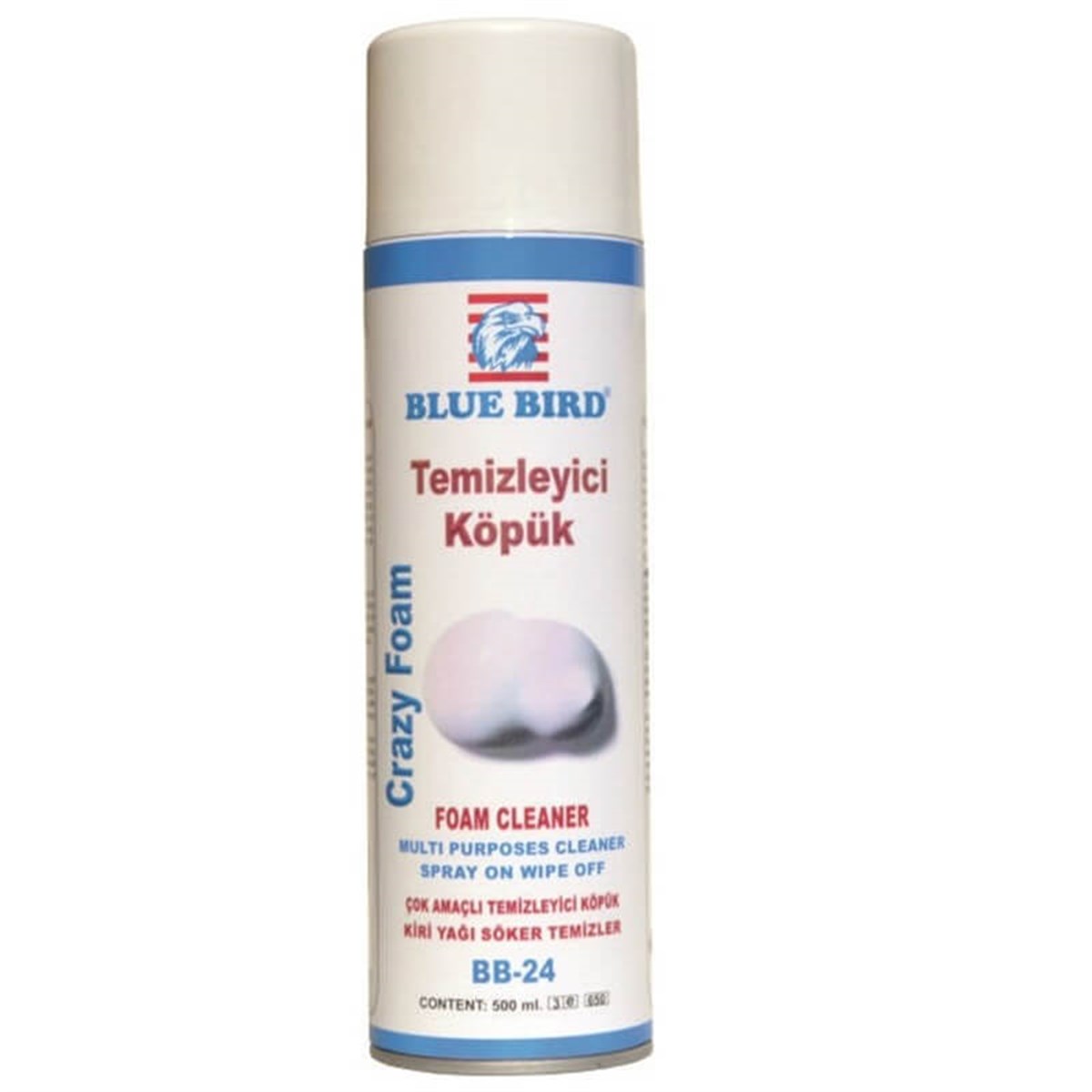 Yağ Ve Kir Temizleme Köpüğü Crazy Foam / BLUE.023