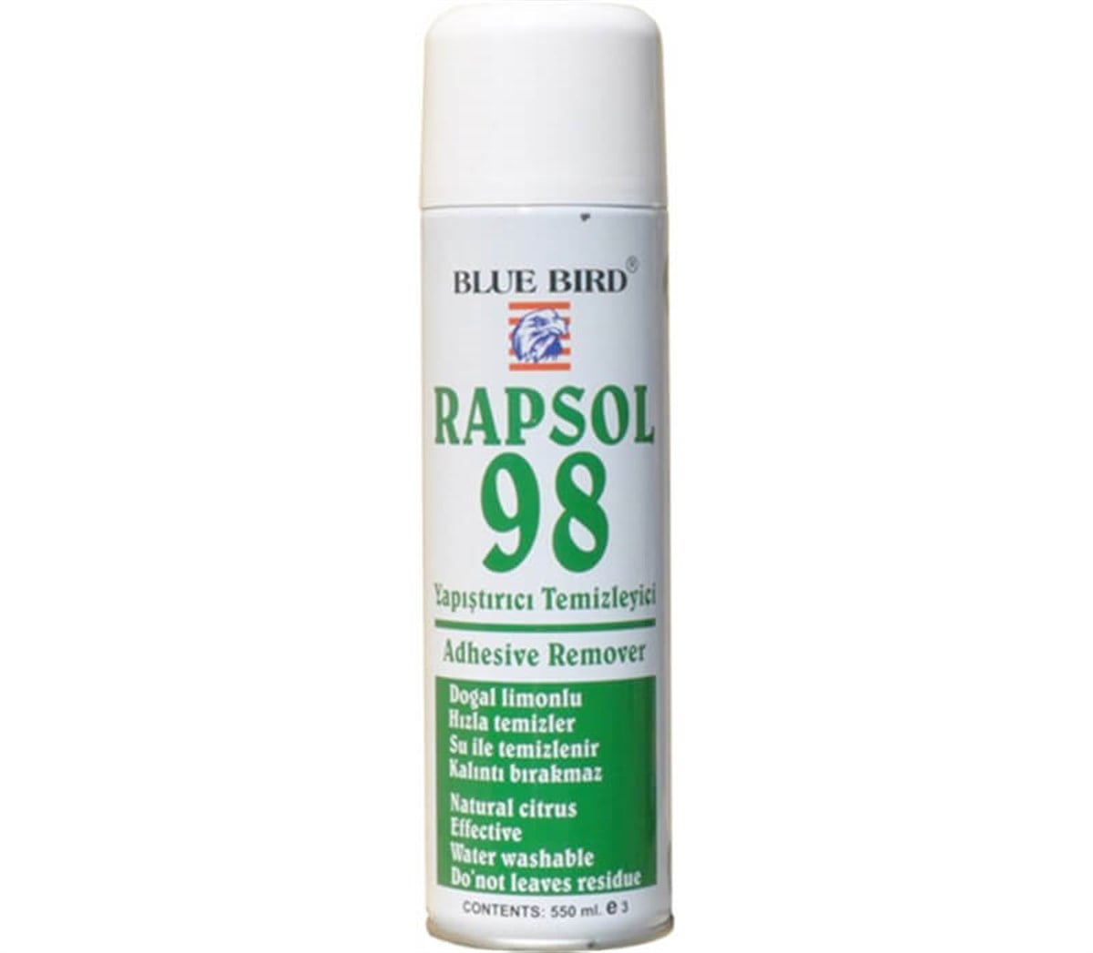 Yapıştırıcı Temizlik Sprey Rapsol 98 500ml/BLUE.022