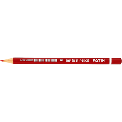 Fatih Jumbo Üçgen İlk Kalemim Kırmızı Kalem
