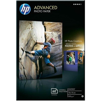 Hp Q8008A Fotoğraf Kağıdı 10X15 Glosy 60 Lı