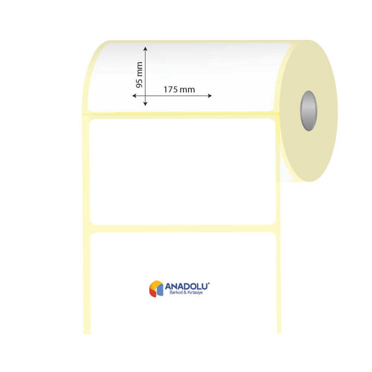 175mm x 95mm Kuşe Etiket