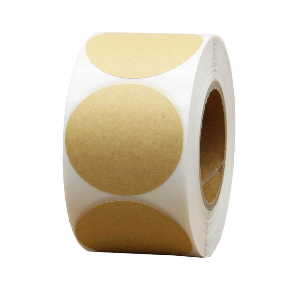 50 mm Kahverengi Çap sticker 1000 Adet
