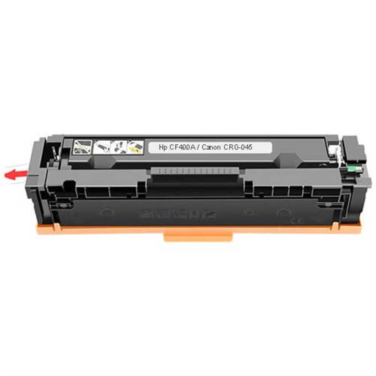 CF400A / CRG045 ÇİPLİ RENKLİ MUADİL TONER