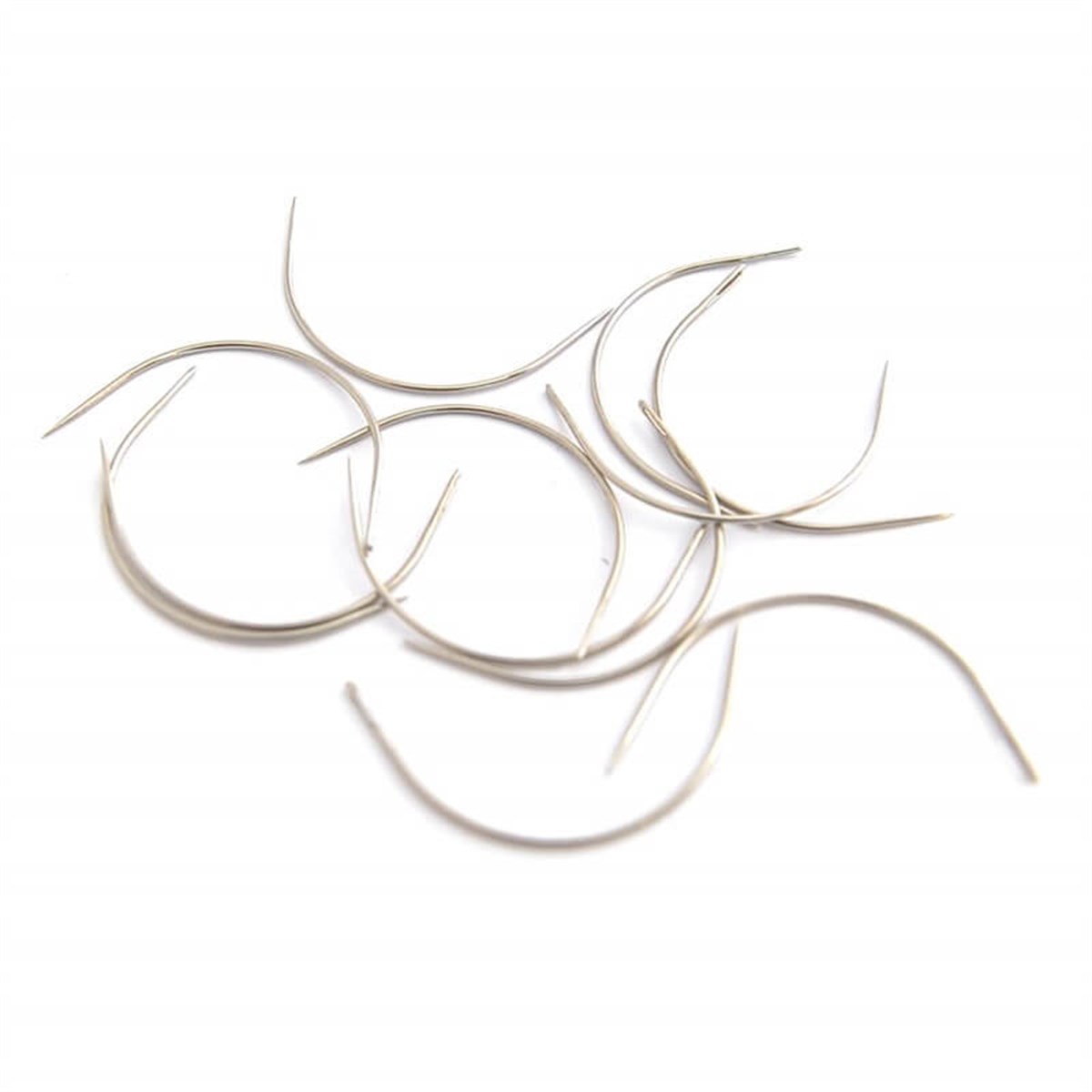 Döşemeci El Dikiş İğnesi 3inç / 12Adet