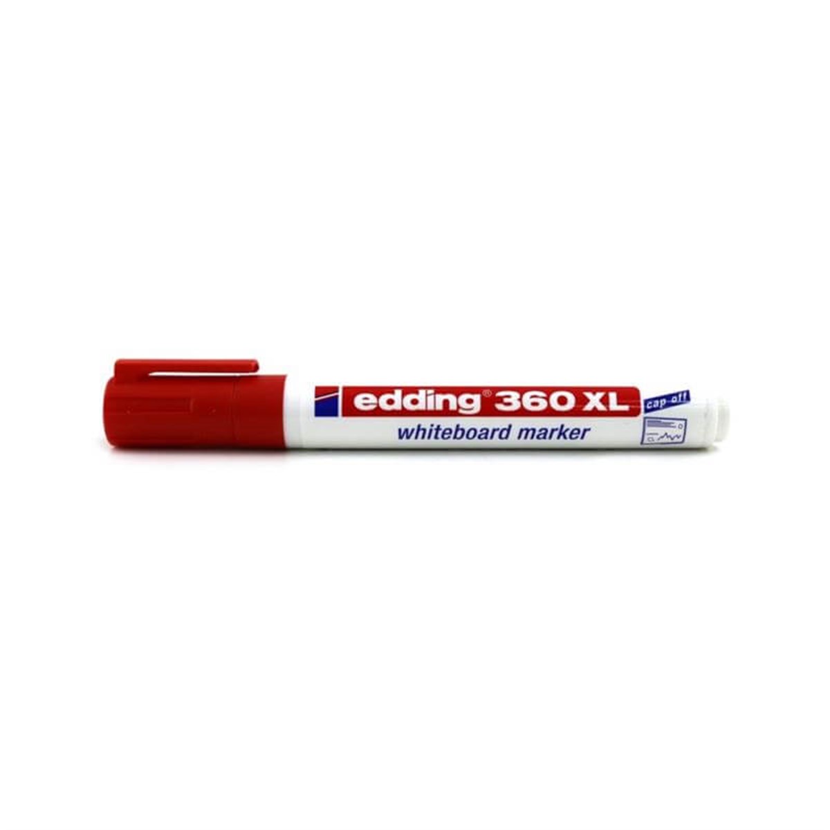 Edding 360Xl Kırmızı Tahta Kalemi