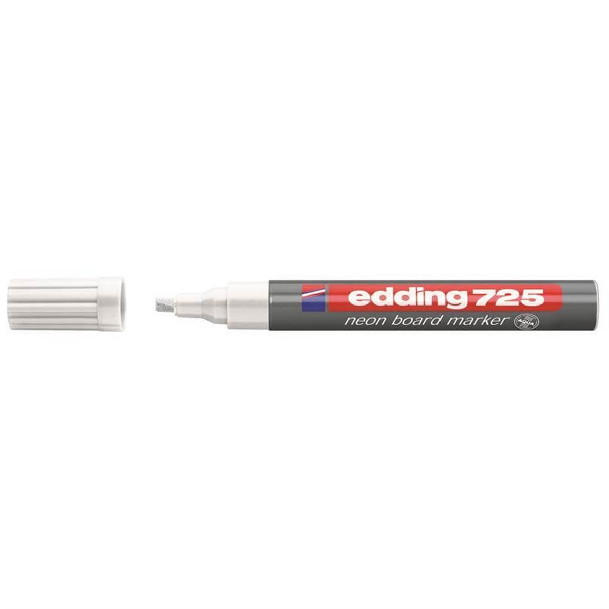 Edding 725-49 Beyaz Neon Tahta Kalemi Kesik Uç