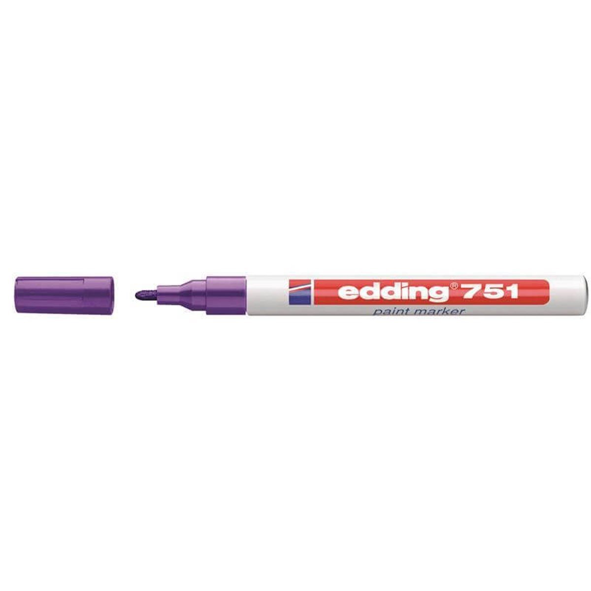 Edding 751-08 Mor Marker Kalemleri