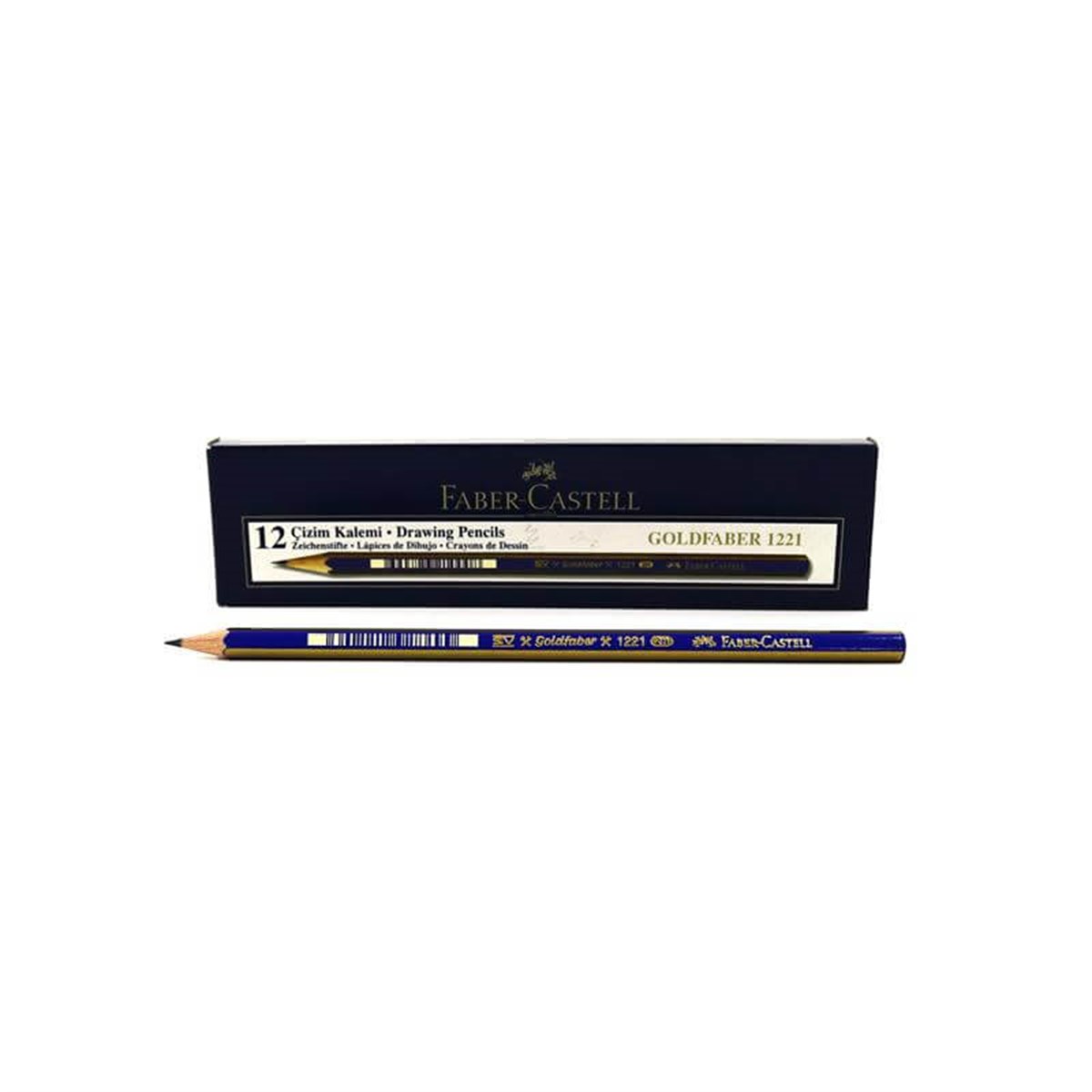 Faber Castell 2H Dereceli Çizim Kalemi 1221 112512