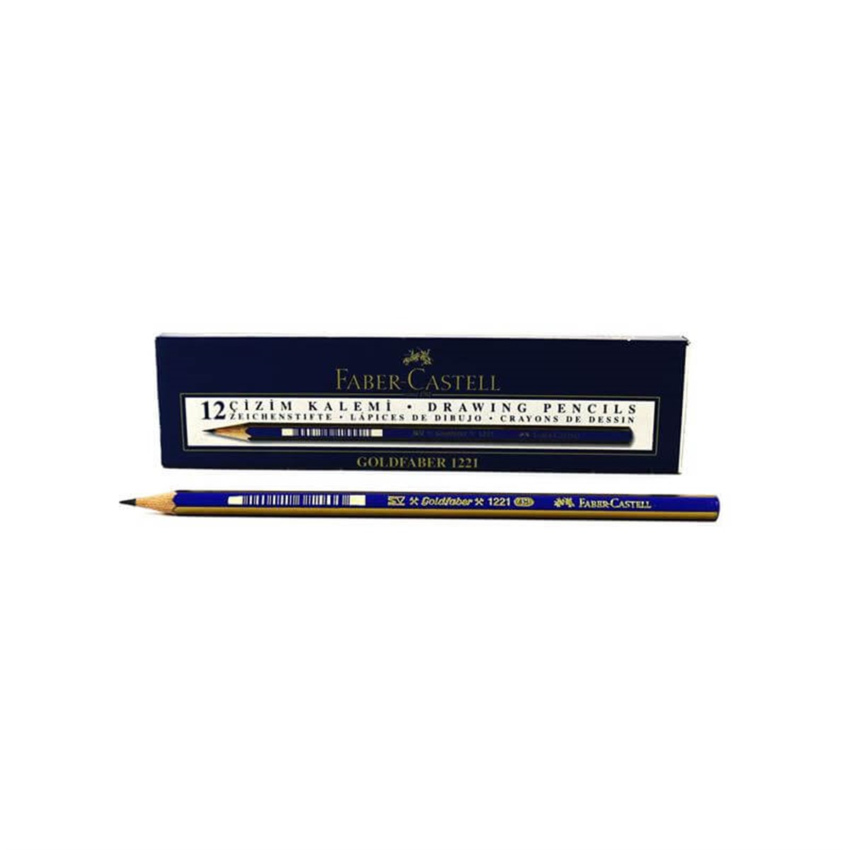 Faber Castell 4H Dereceli Çizim Kalemi 1221 112514