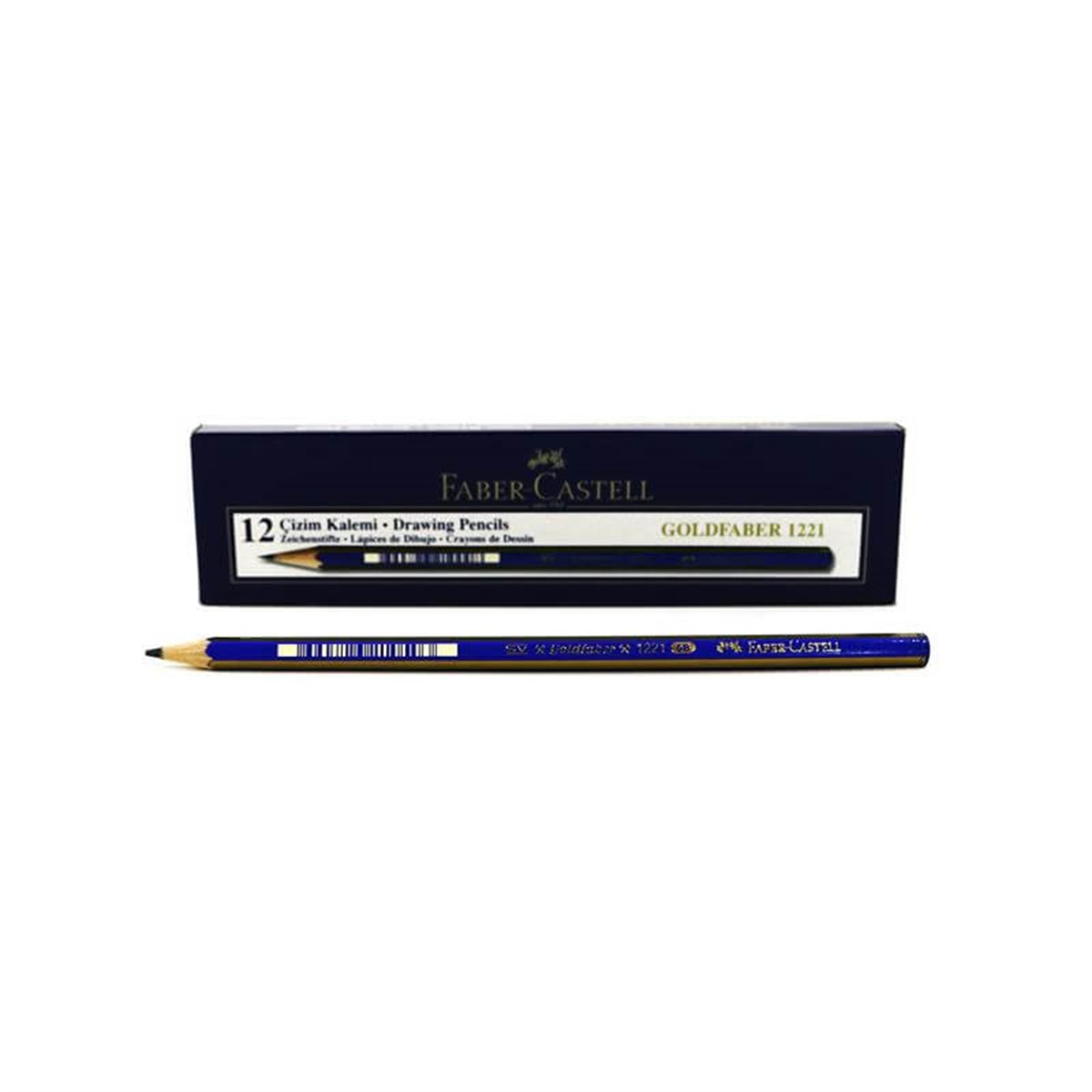 Faber Castell 5B Dereceli Çizim Kalemi 1221 112505