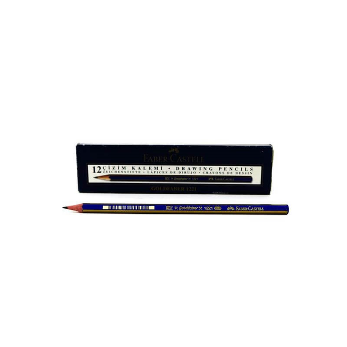 Faber Castell 6H Dereceli Çizim Kalemi 1221 112516