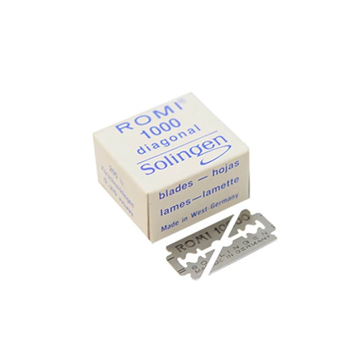 Hassas Kumaş Terazi Gramaj Jilet1/2 0.20MM 100ADET