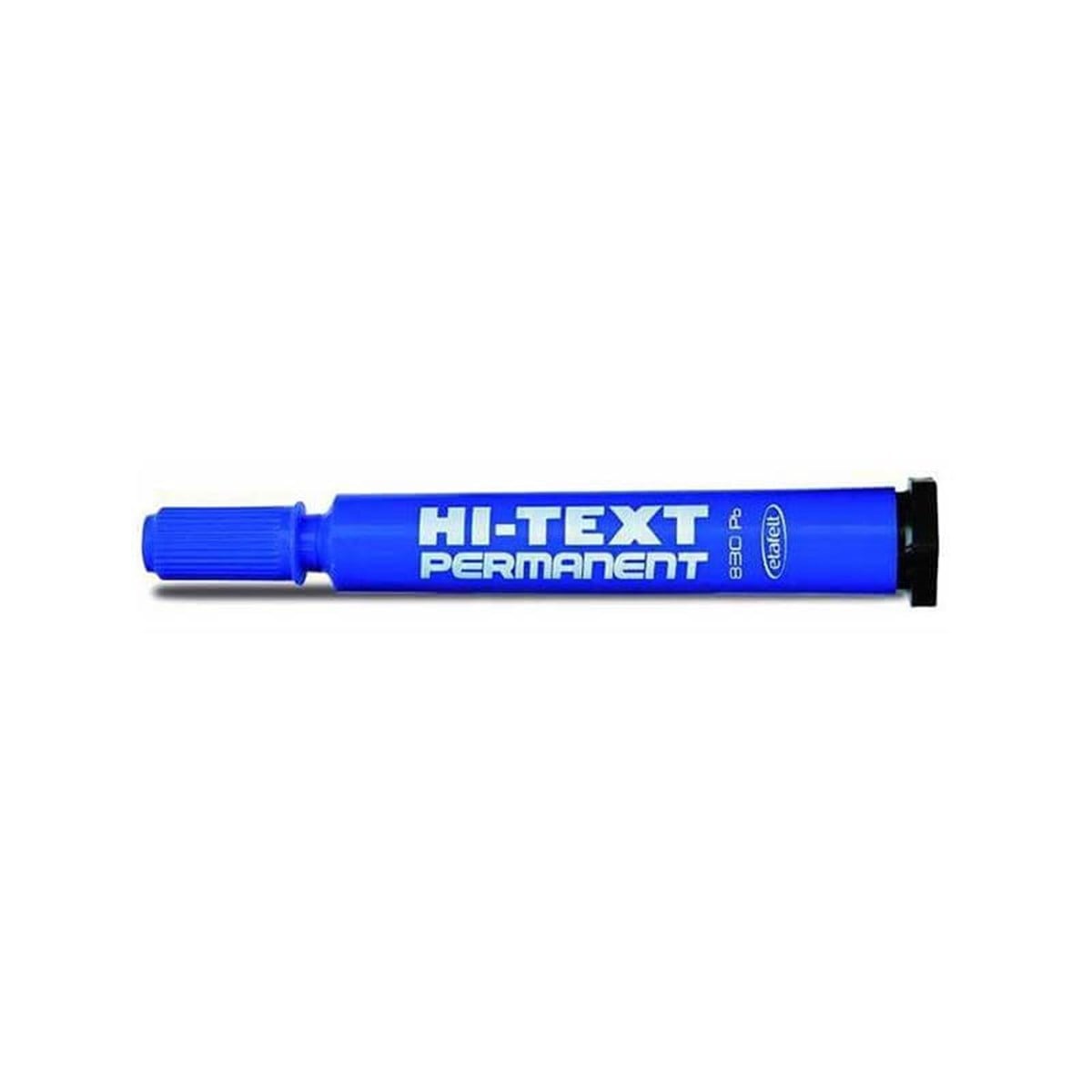 Hı-Text Yuvarlak Uç Mavi Koli Kalemi 830 Pb