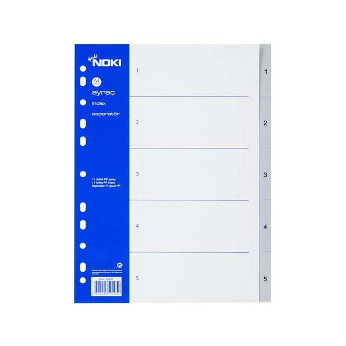 Noki 1-5 Rakam Ayraç 59205