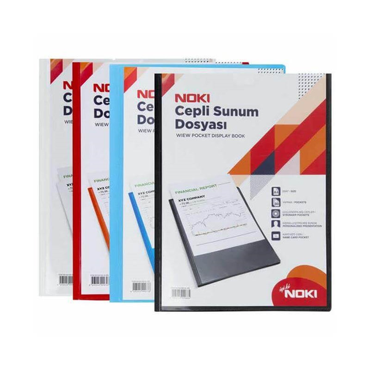 Noki 40 Lı Cepli Sunum Dosyası 64140-N