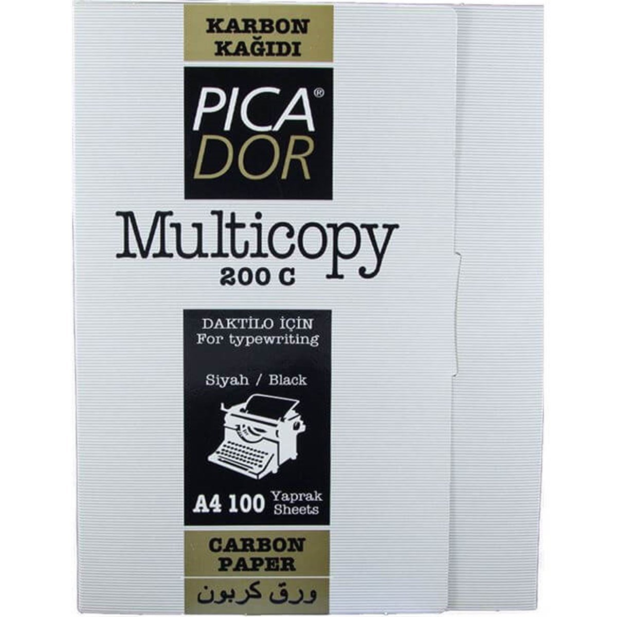 Picador 200-C Siyah Karbon Kağıdı