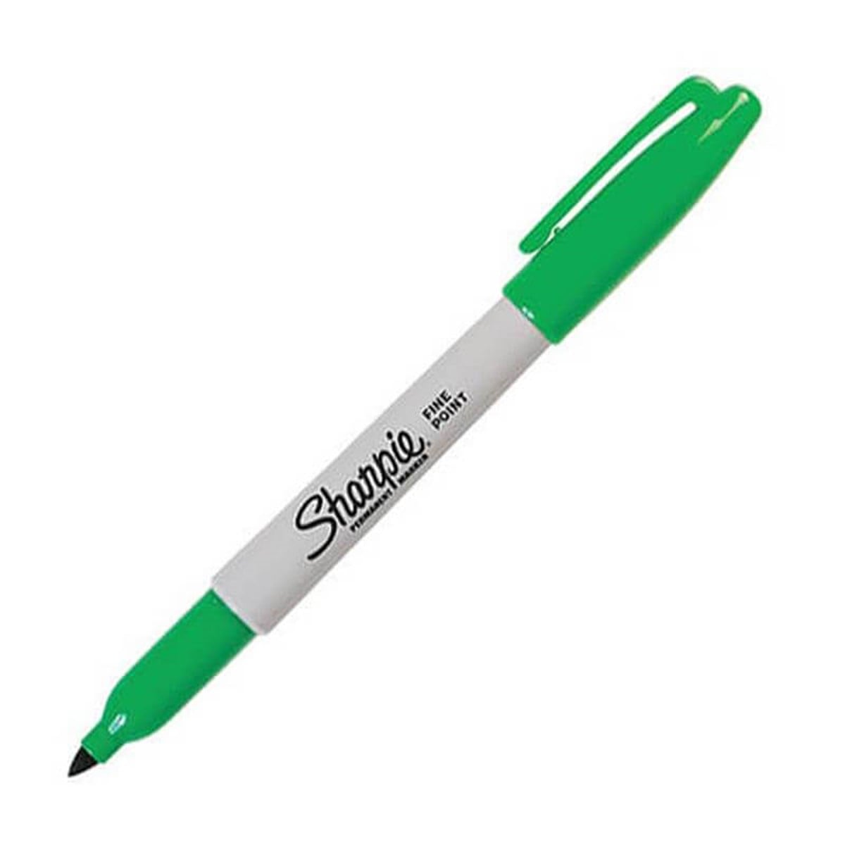 Sharpie Fine Permanent Markör Yeşil 1741834