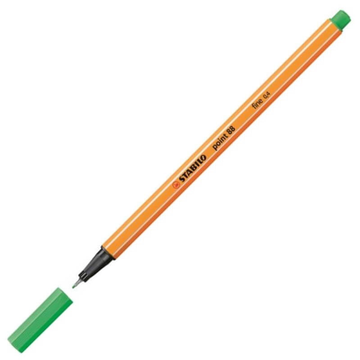 Stabilo Point 88/16 Zümrüt Yeşili Fineliner Kalem 0.4