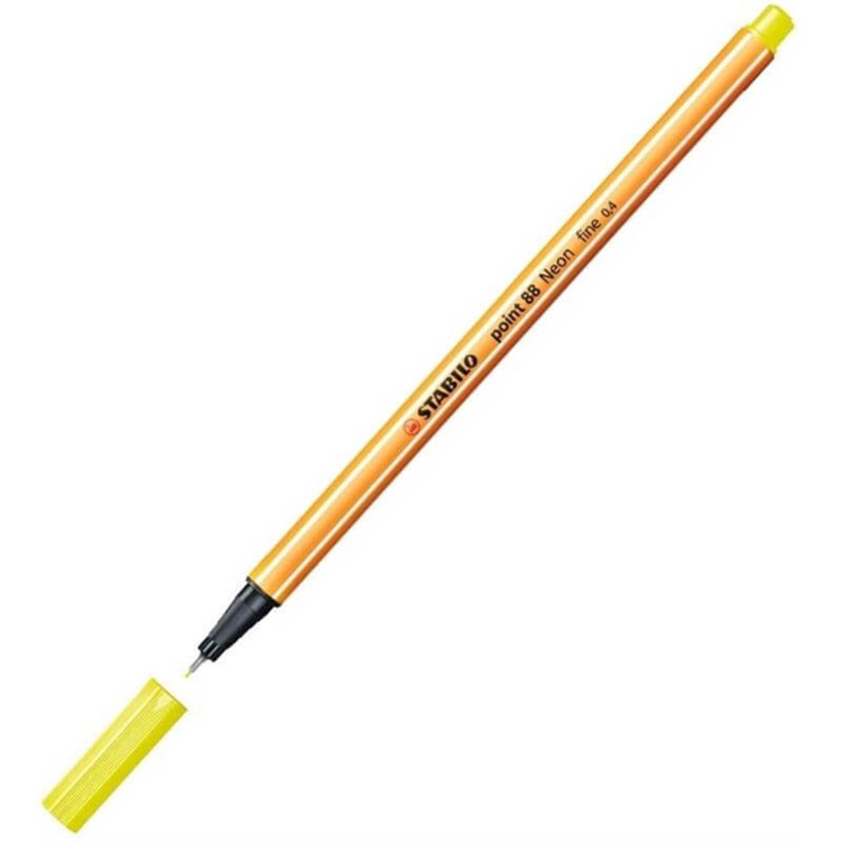 Stabilo Point 88/24 Limon Sarısı Fineliner Kalem 0.4
