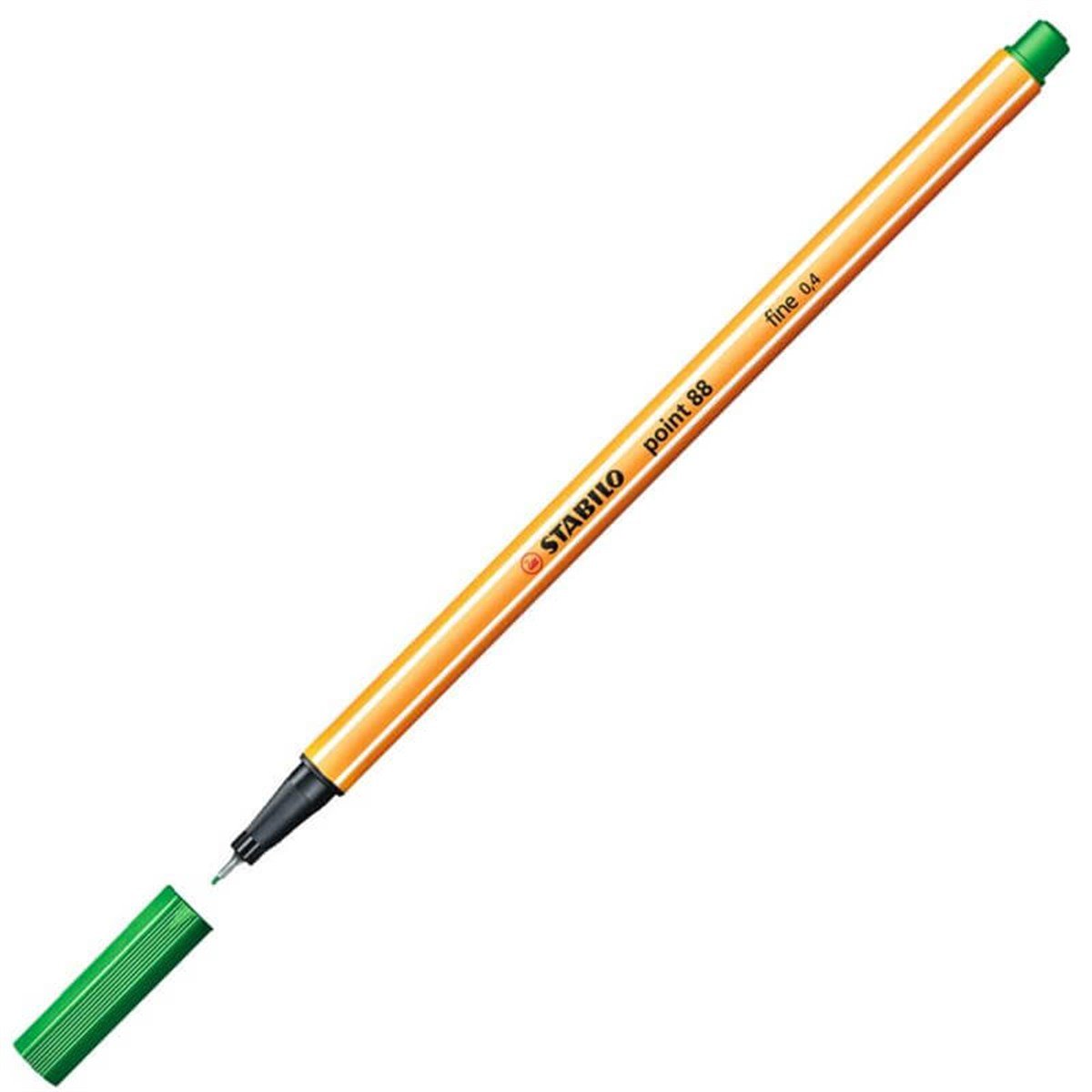 Stabilo Point 88/36 Yeşil Fineliner Kalem 0.4