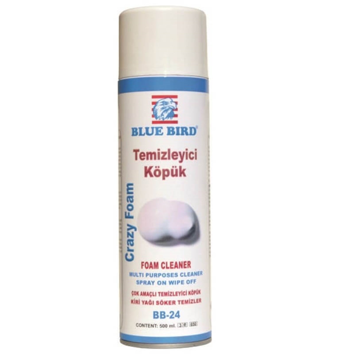 Yağ Ve Kir Temizleme Köpüğü Crazy Foam / BLUE.023