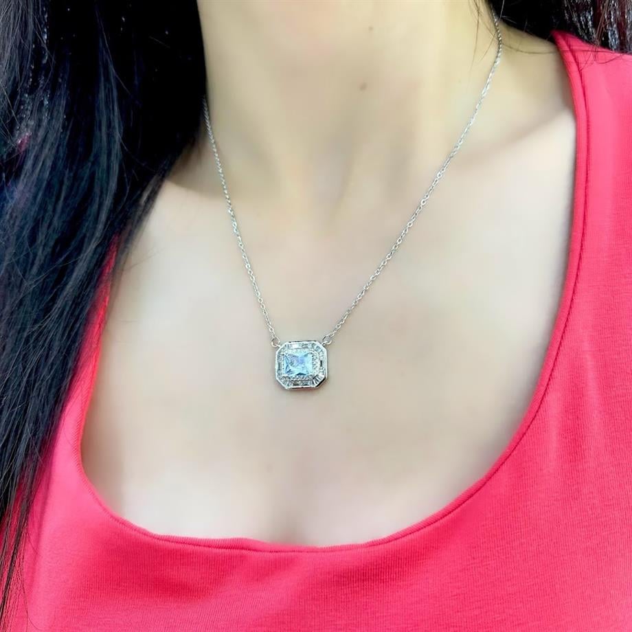 BAGET TAŞ ÇELİK KOLYE