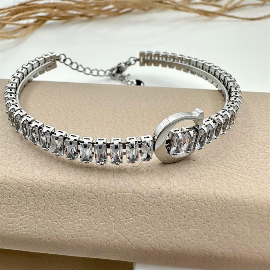 ''C'' HARF ÇELİK BİLEZİK