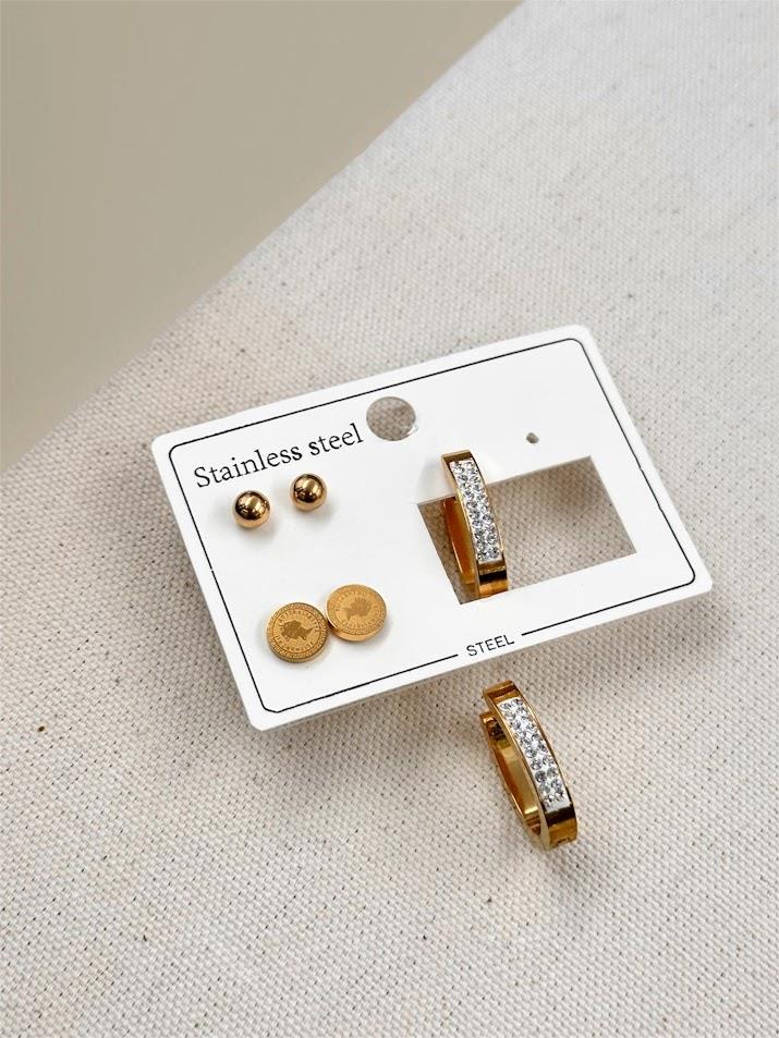 ÇELİK ÇOKLU SET KÜPE