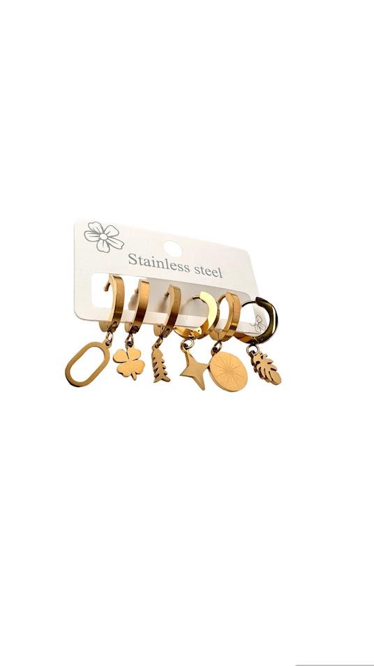 ÇELİK ÇOKLU SET KÜPE