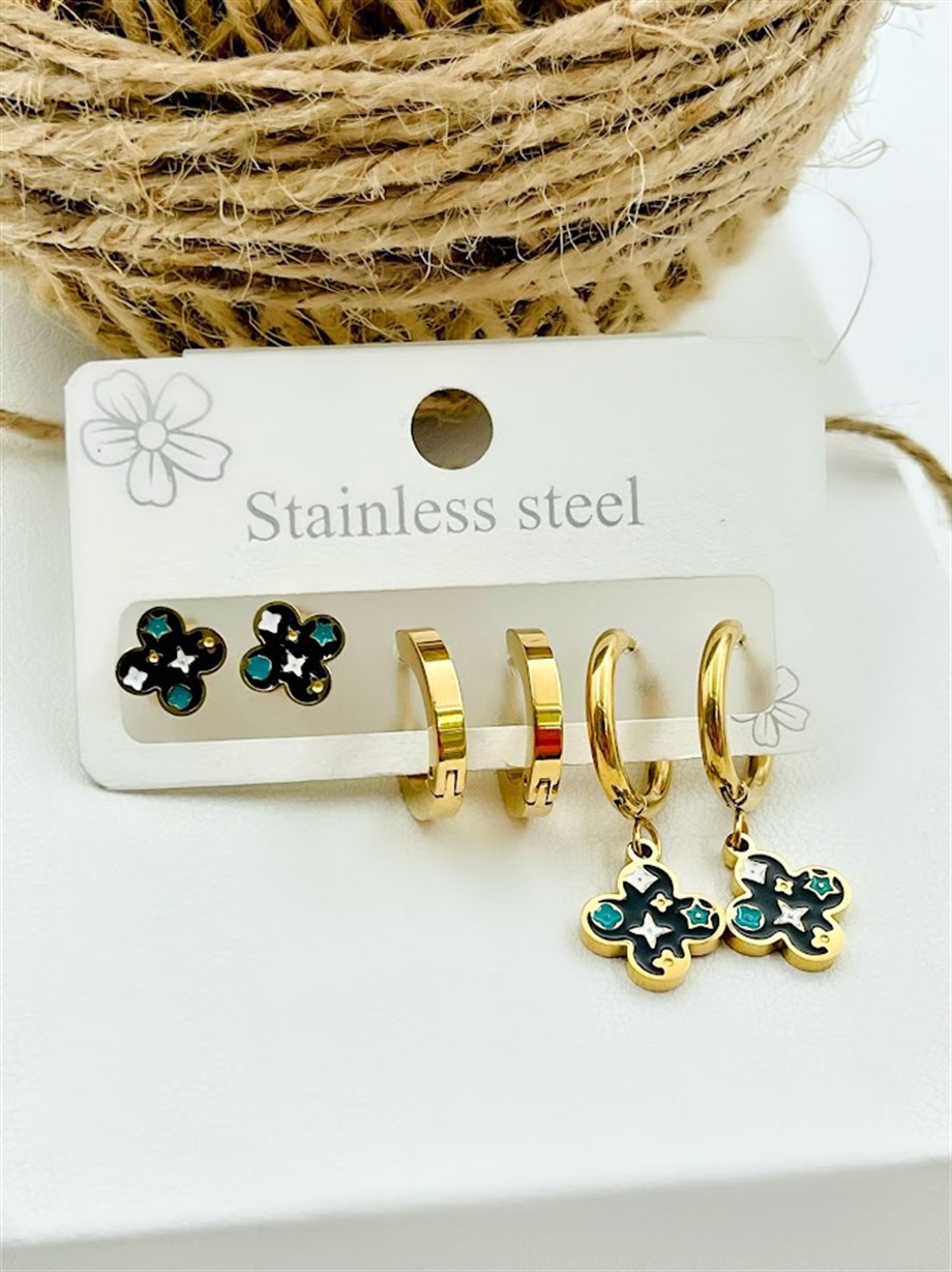 ÇELİK ÇOKLU SET KÜPE