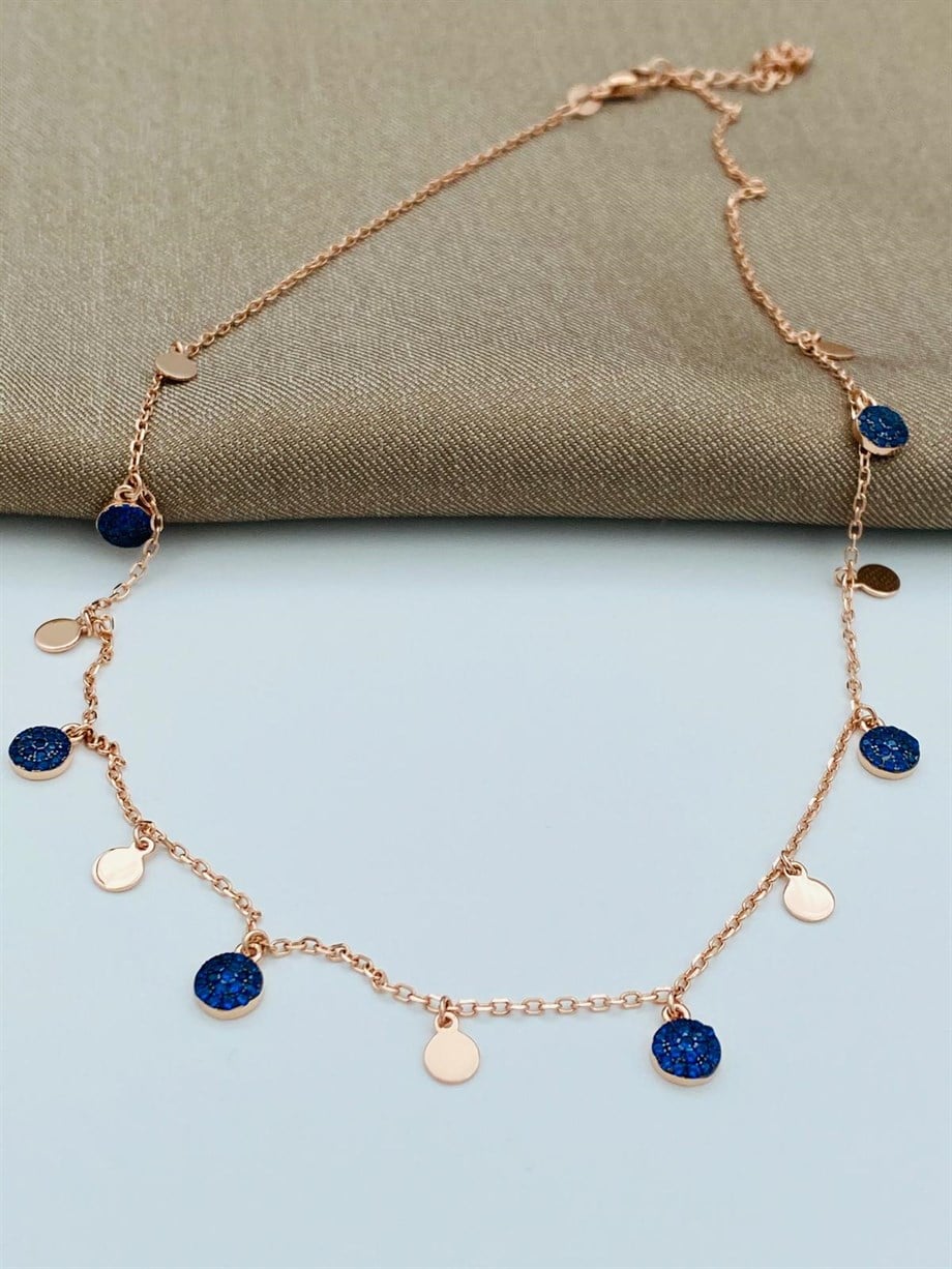 ÇOKLU SALLANTILI GÜMÜŞ KOLYE