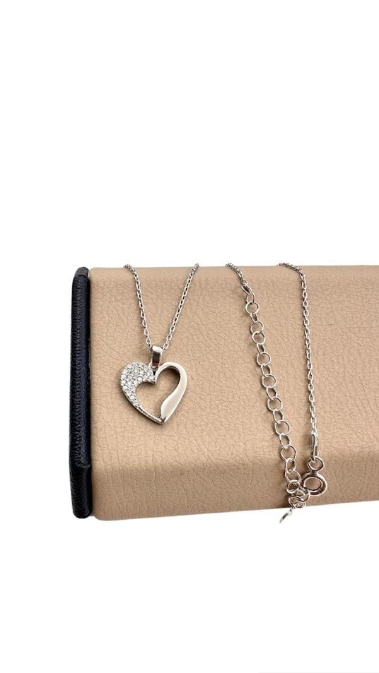 KALP MODEL GÜMÜŞ KOLYE