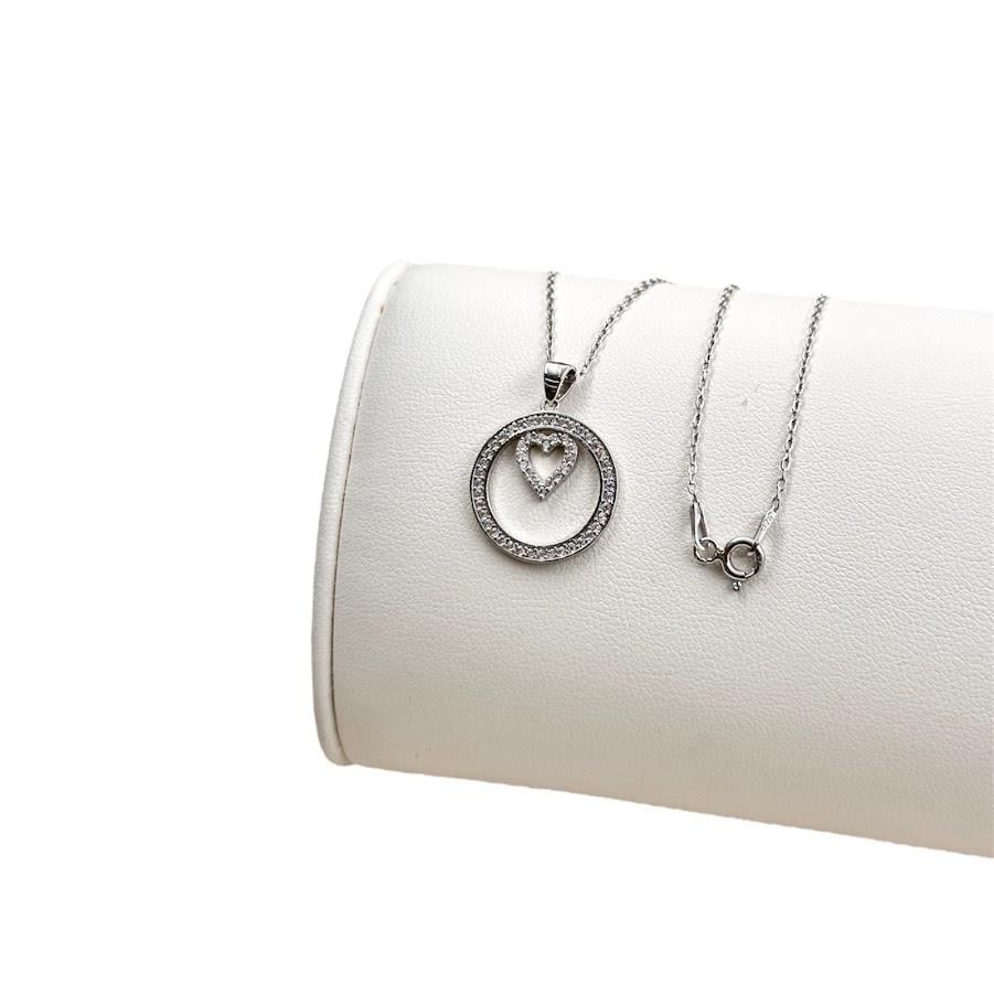 KALP MODEL GÜMÜŞ KOLYE