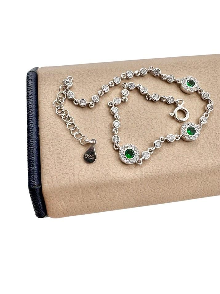 TAŞLI GÜMÜŞ BİLEKLİK